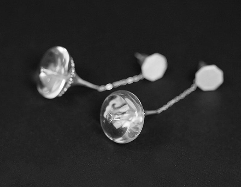 Oriental Crystal Drop Earring