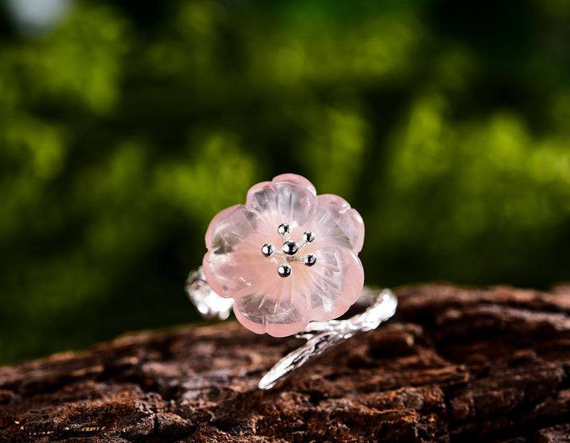 Flower In the Rain Ring