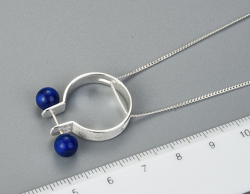 Circle Sector Pendant and Ring