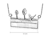Serpentine Bar Necklace