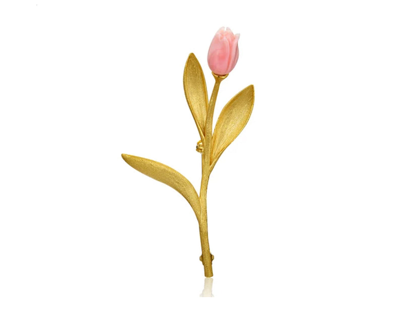 Tulip Flower Brooch