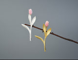 Tulip Flower Brooch